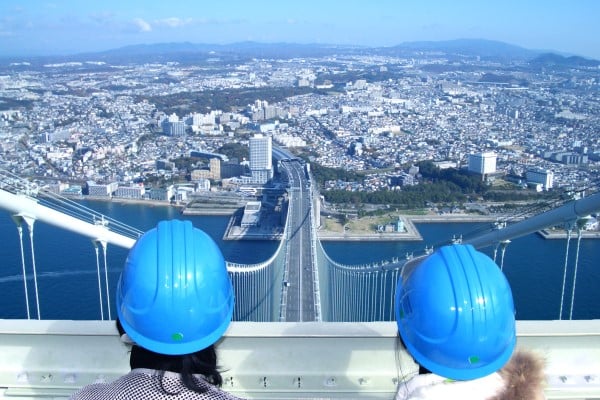 300mの絶景体験!明石海峡大橋「塔頂ブリッジワールド」2026年3月開催
