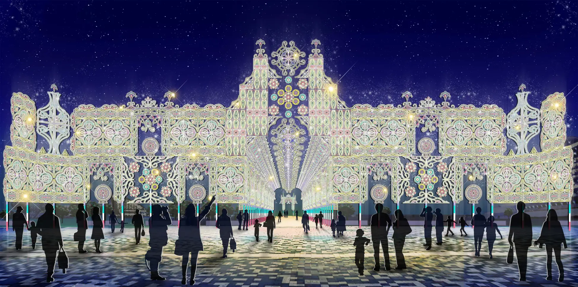 神戸ルミナリエ2026、1/30開幕!三宮・メリケンパークが光に包まれる10日間