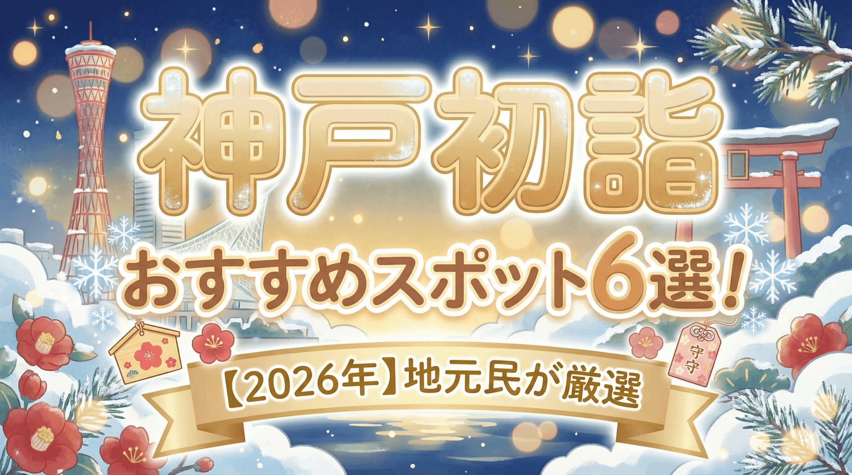 神戸初詣おすすめスポット6選!【2026年】地元民が厳選