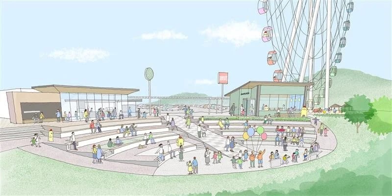 淡路SA下りにミスタードーナツがオープン!明石海峡大橋を一望できる新店舗