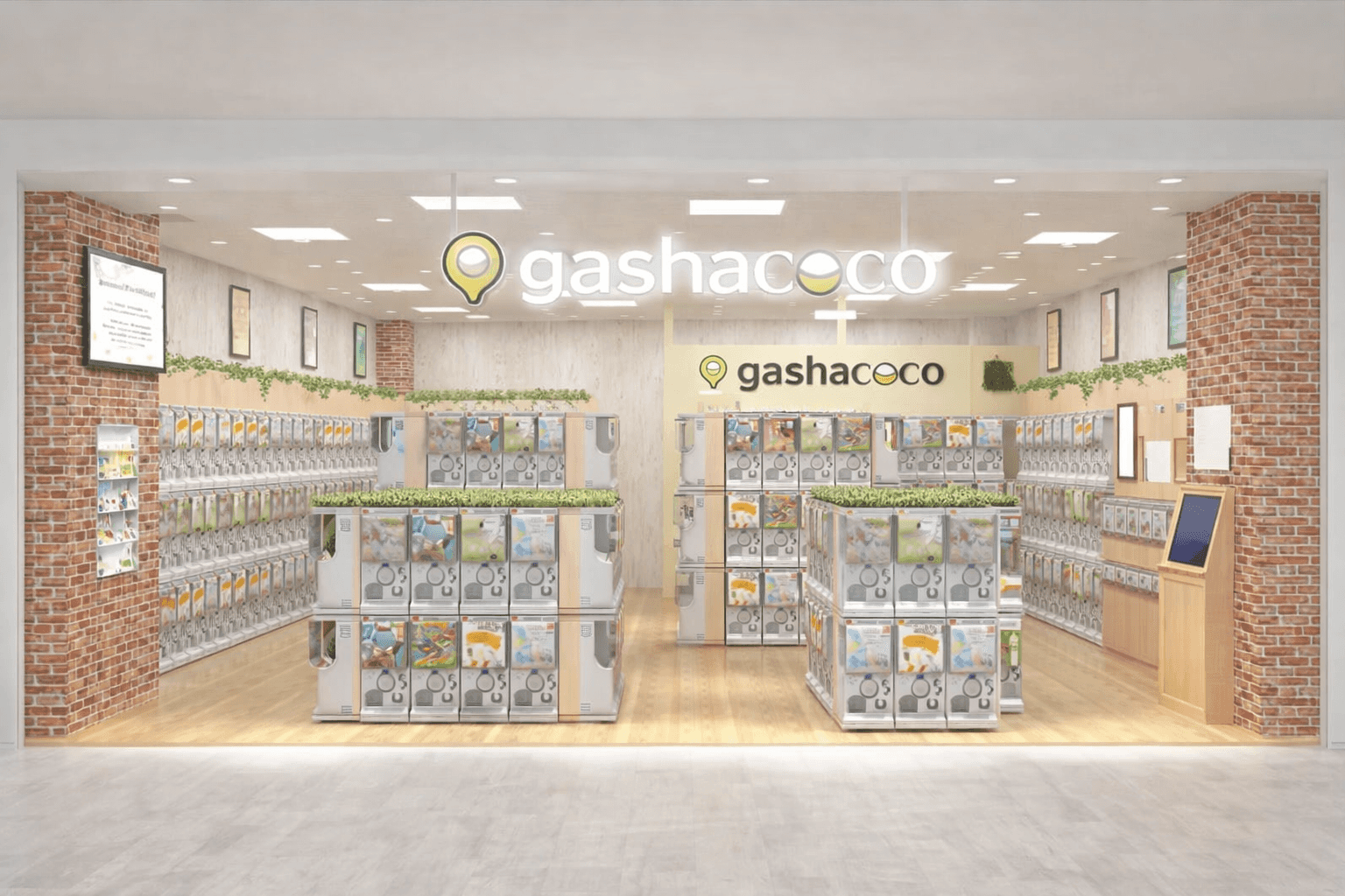 西神中央プレンティに「ガシャココ」オープン!ビッグエコーに初出店