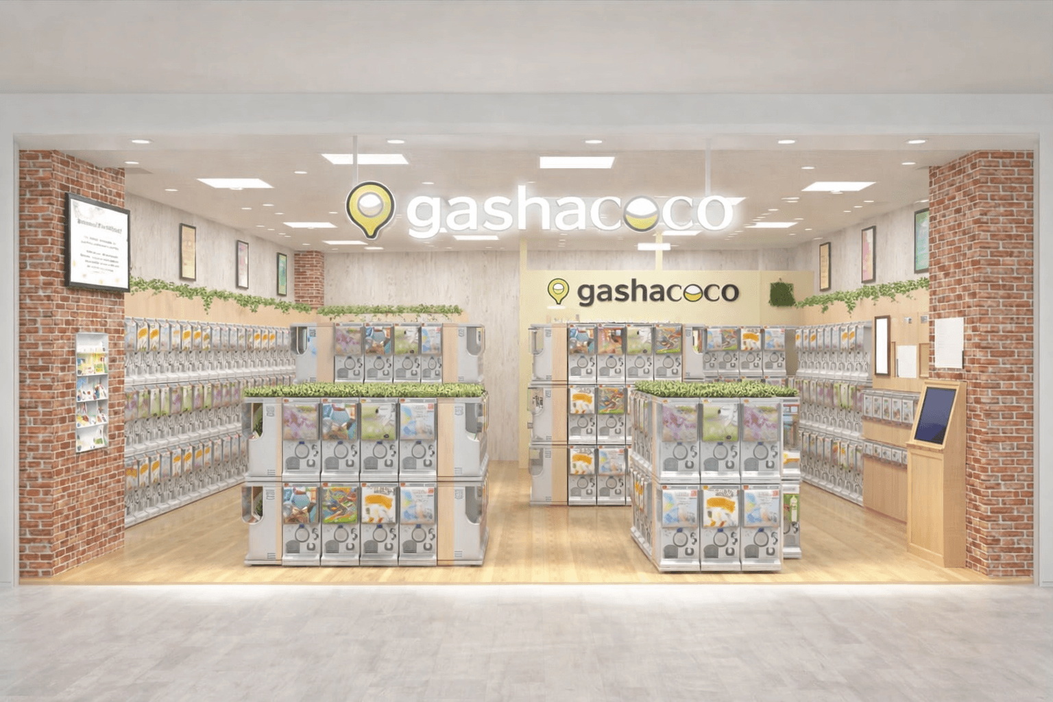 西神中央プレンティに「ガシャココ」オープン!ビッグエコーに初出店