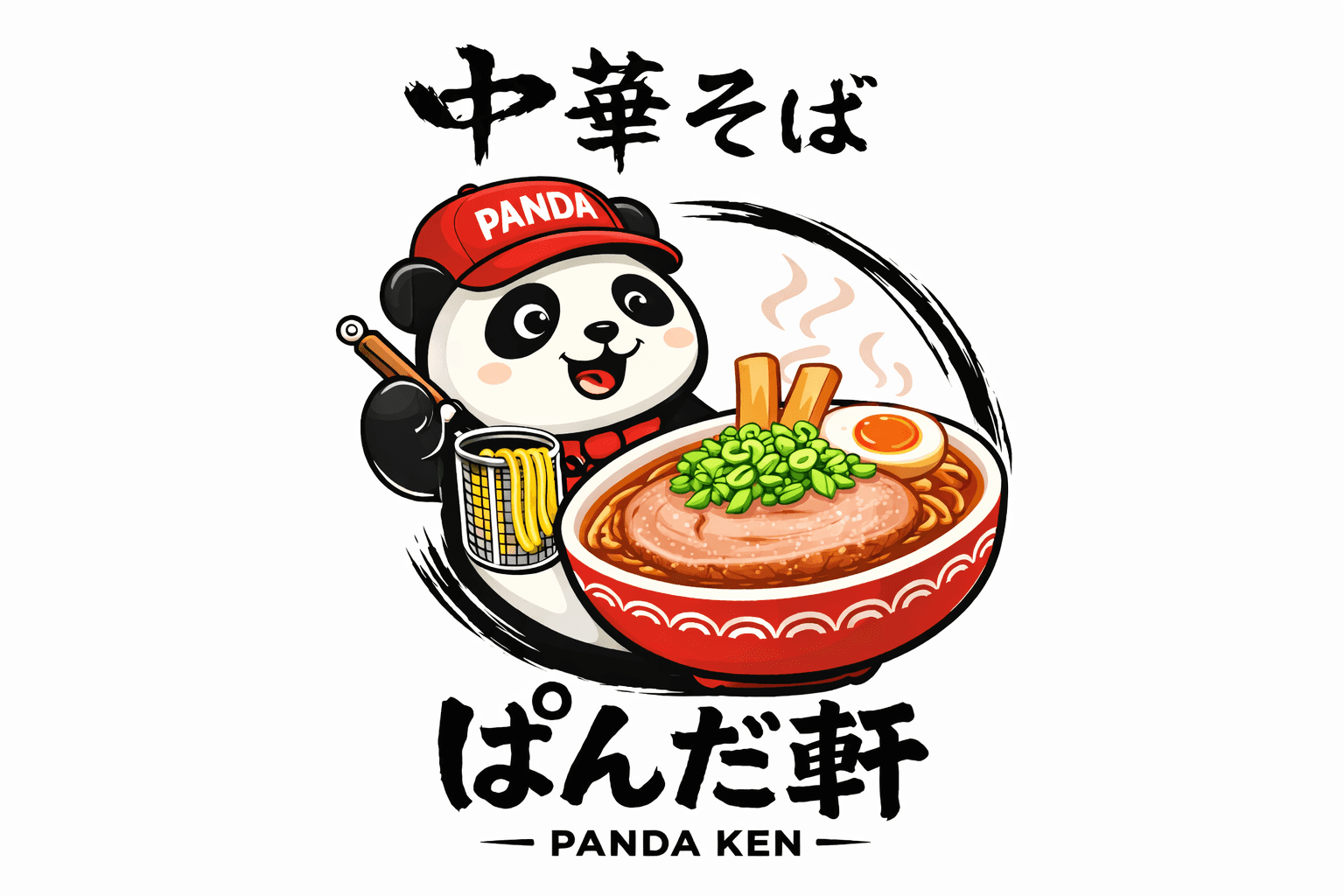 宝塚市逆瀬川に「中華そば ぱんだ軒総本店」2/21オープン!プレオープンも実施