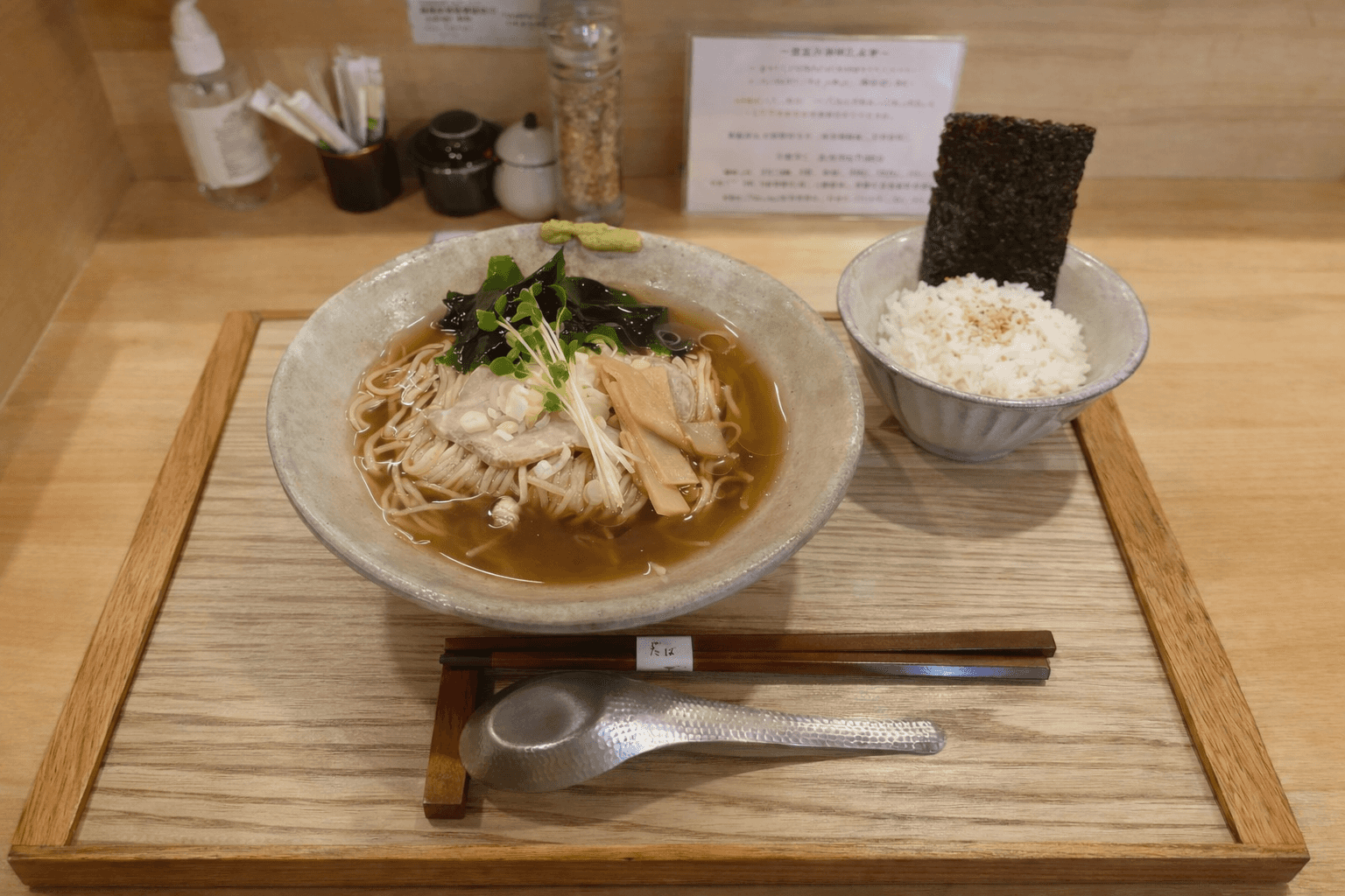 神戸三宮「真鯛そば はなたば」2/25移転リニューアル!鯛出汁ラーメン
