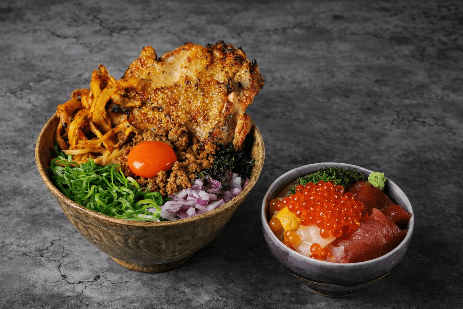 南あわじ市に新店「浮世離れの麺ドロボー」ラーメン×海鮮丼!